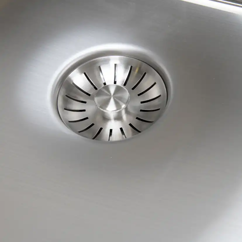 Enkelvask Strand Stainless SOLID med clips