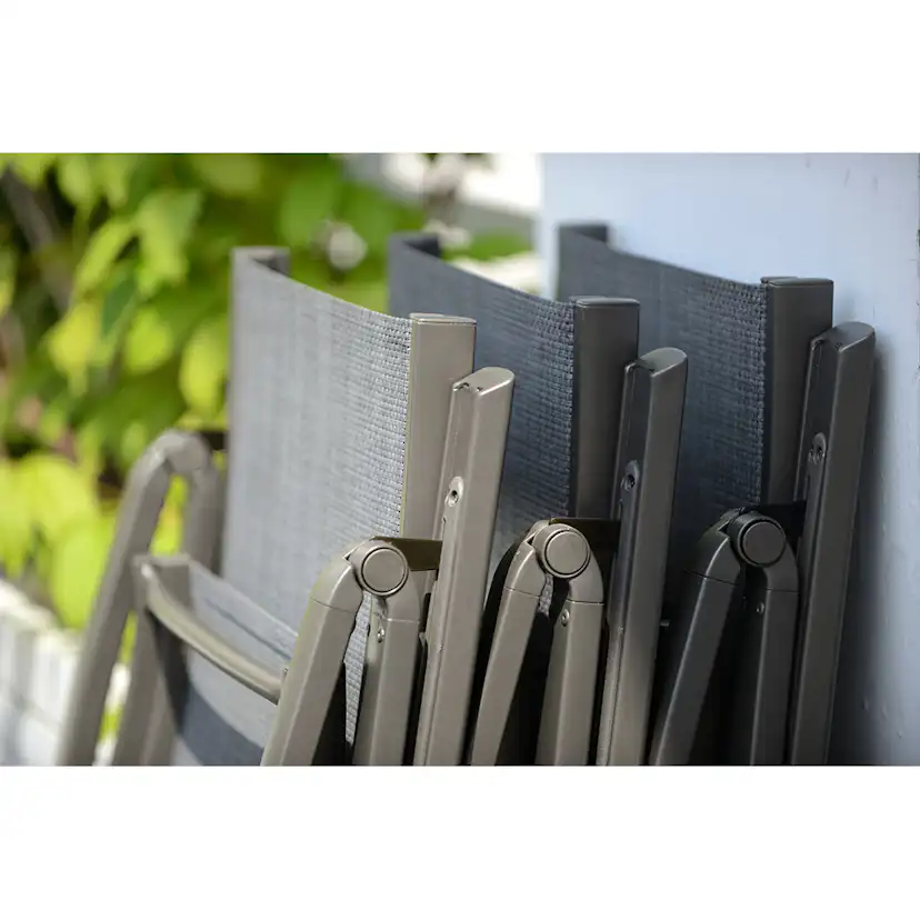 Matgrupp LifestyleGarden Solana med 6 Positionsstolar