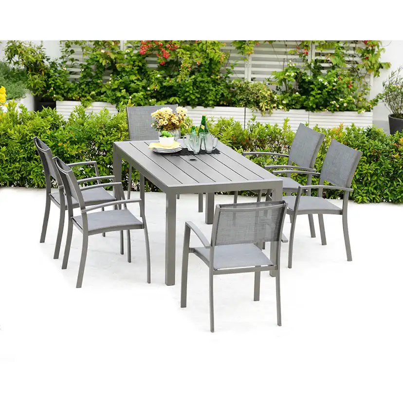 Matgrupp LifestyleGarden Solana med 6 Stolar