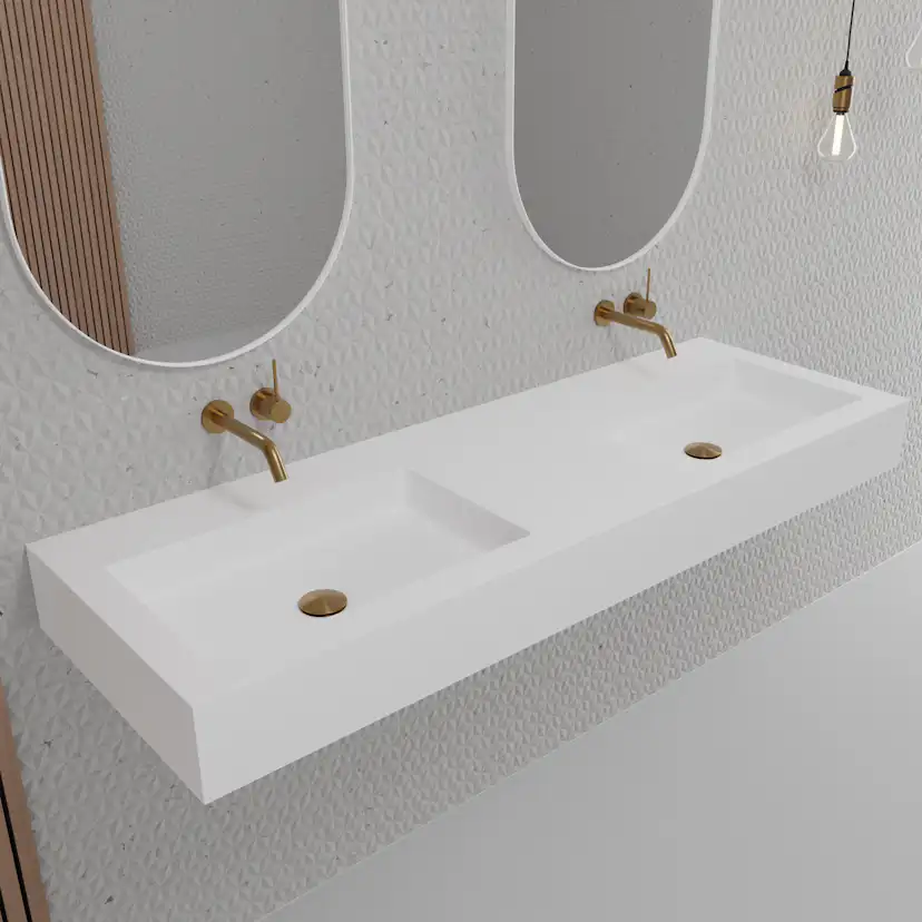 Tvättställsblandare Scandtap Steel Harmonized 1 för Inbyggnad