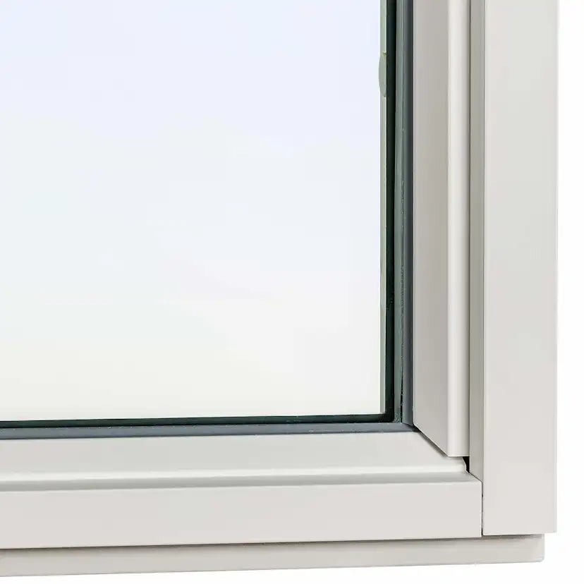 Fast Fönster Svenska Fönster Aluminiumbeklätt Trä 3-Glas
