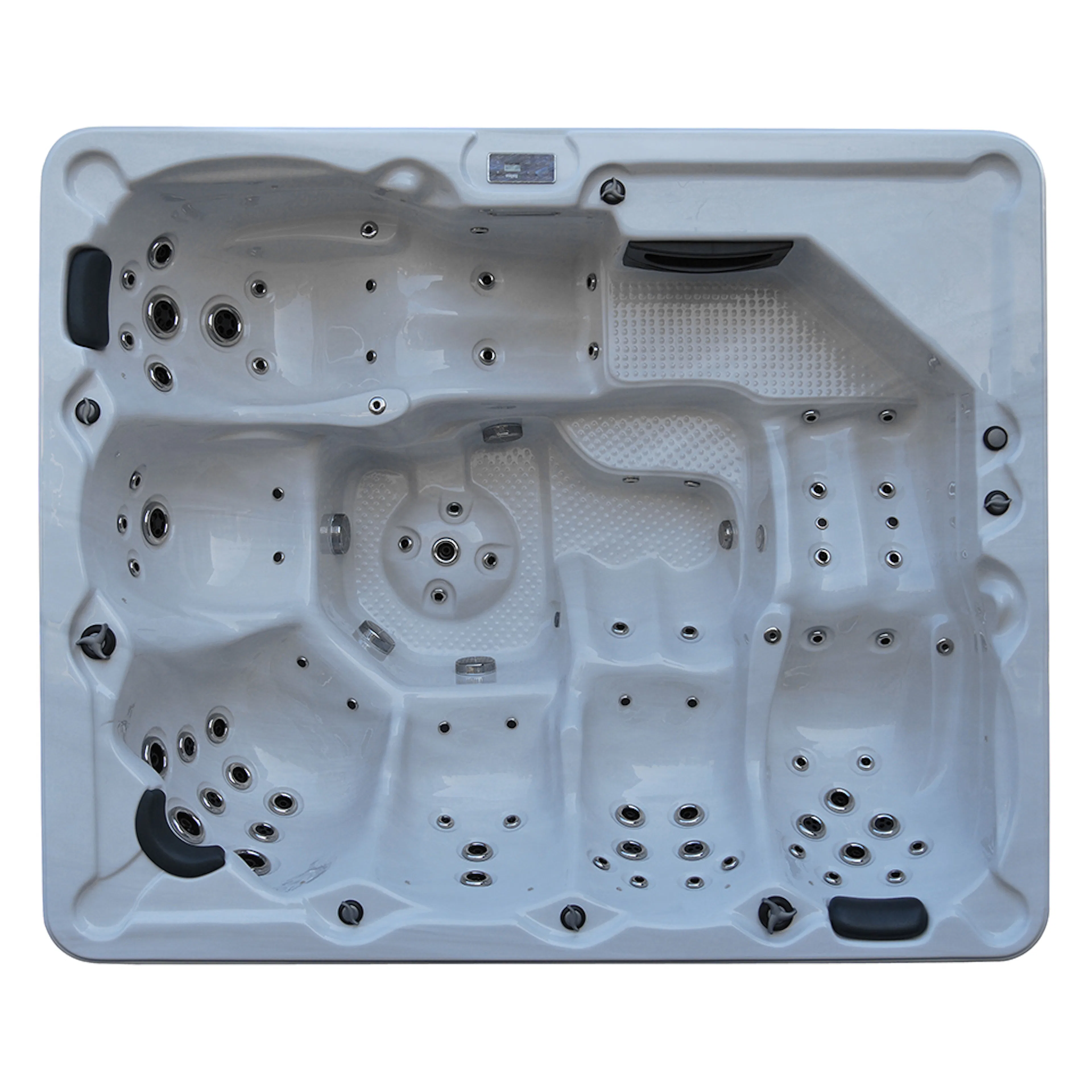 Utespa DenForm President Size 73 Jets Spabad för 8 Personer