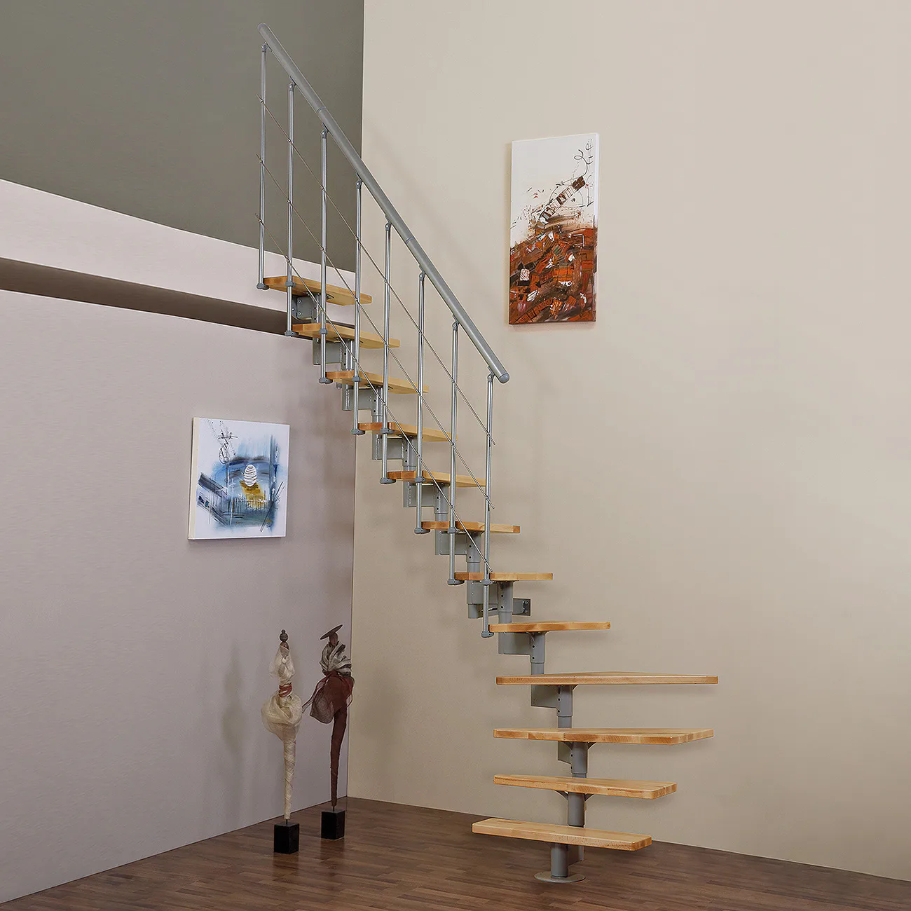 Spartrappa Byggera Style L-form