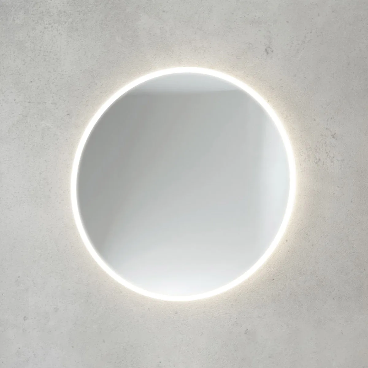 Spegel Hafa Store Rund LED