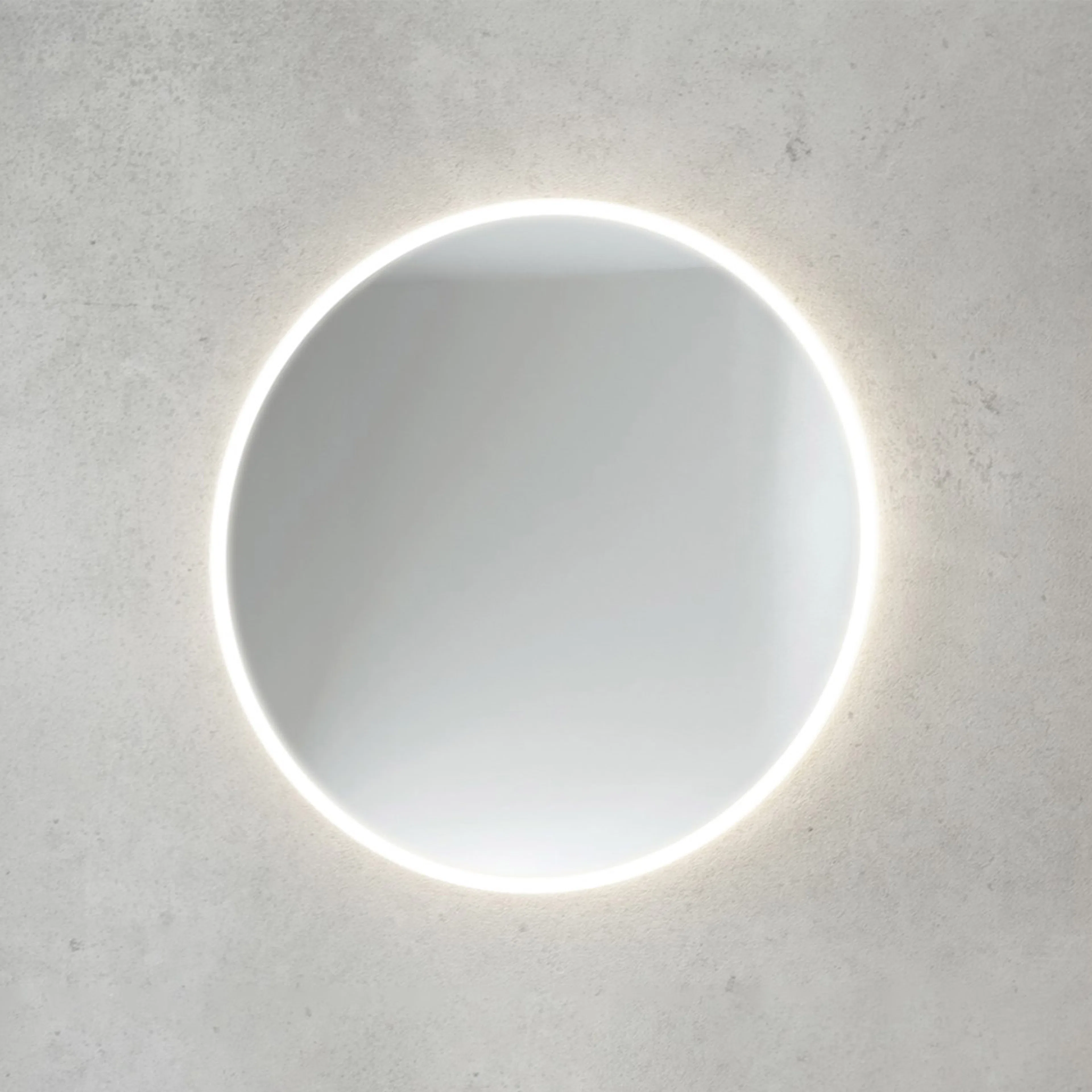 Spegel Hafa Store Rund LED