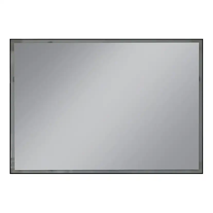 Spegel Vidi Evo med LED-belysning Svart