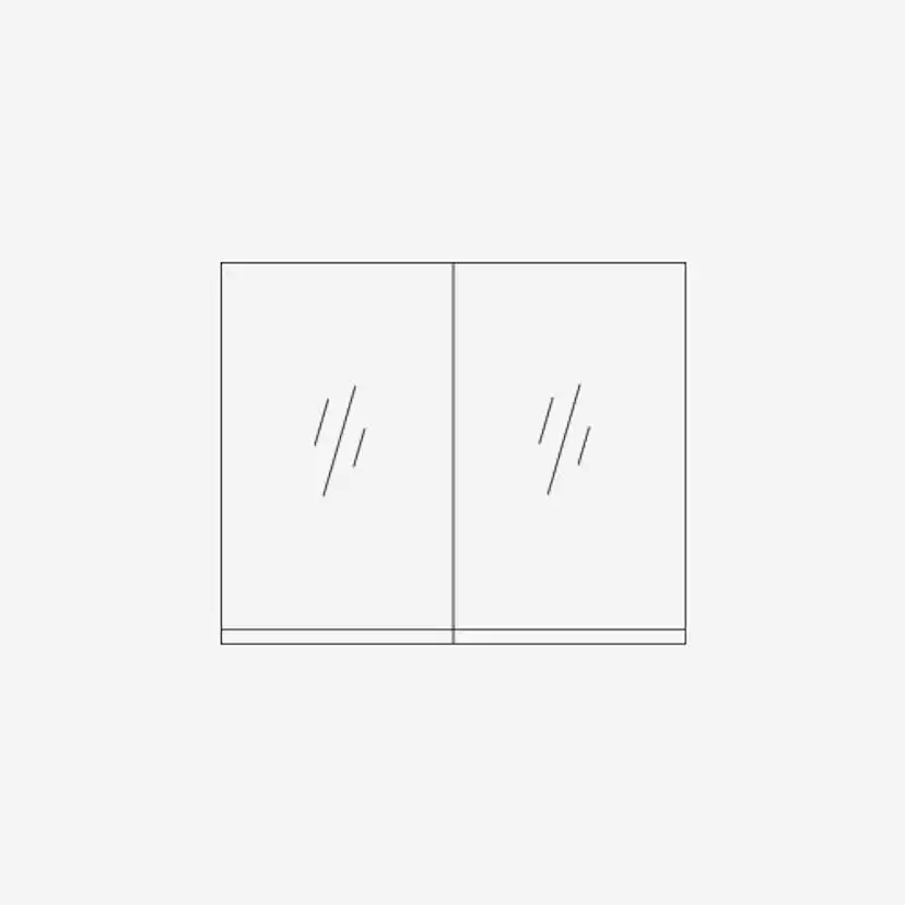 Spegelskåp Ballingslöv 80 TMM