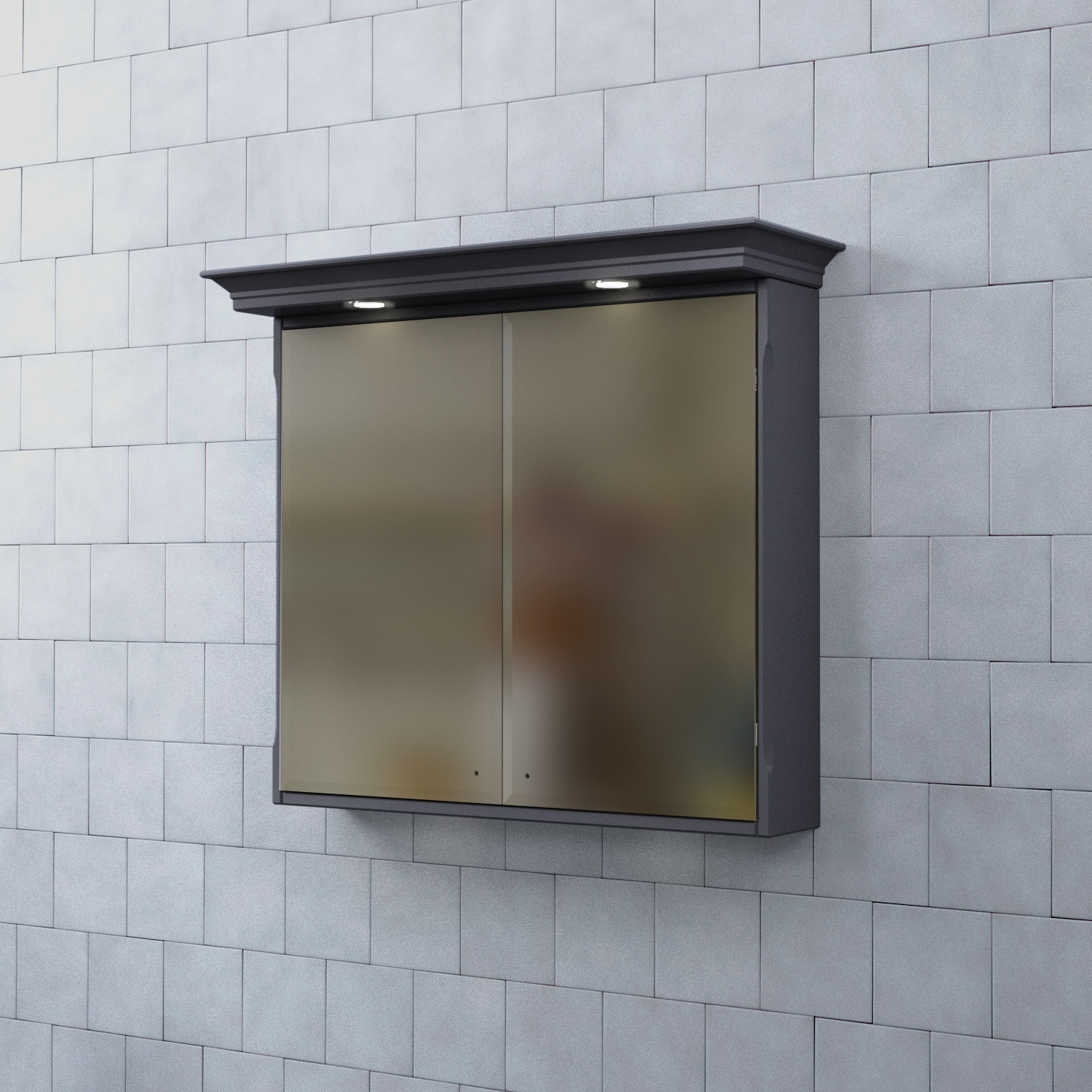 Spegelskåp Björbo Badrum Saga med Belysning