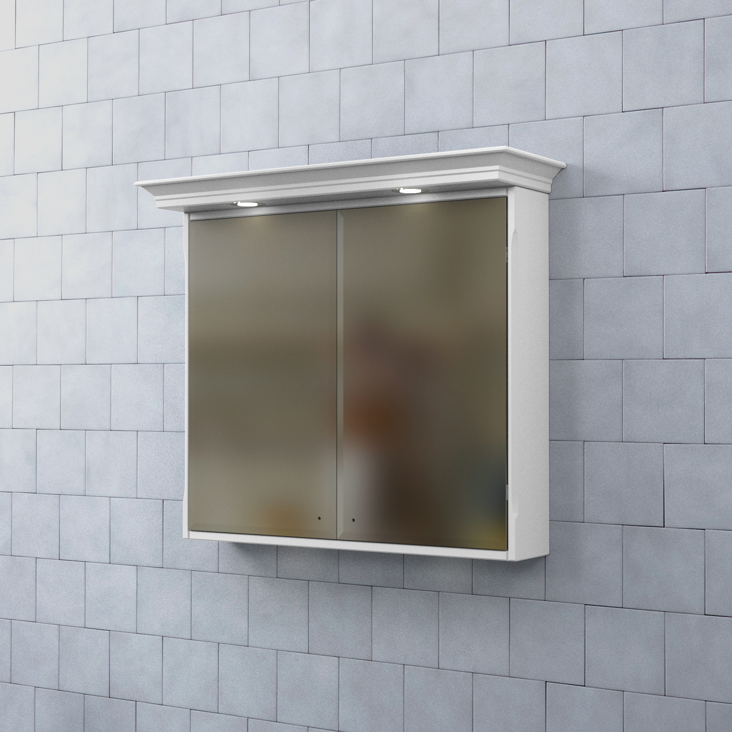 Spegelskåp Björbo Badrum Saga med Belysning