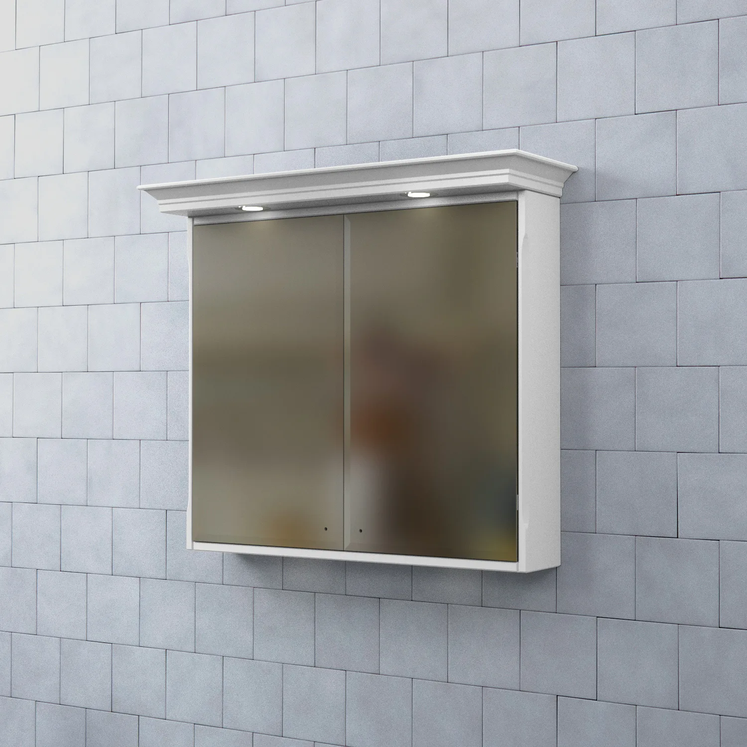 Spegelskåp Björbo Badrum Saga med Belysning