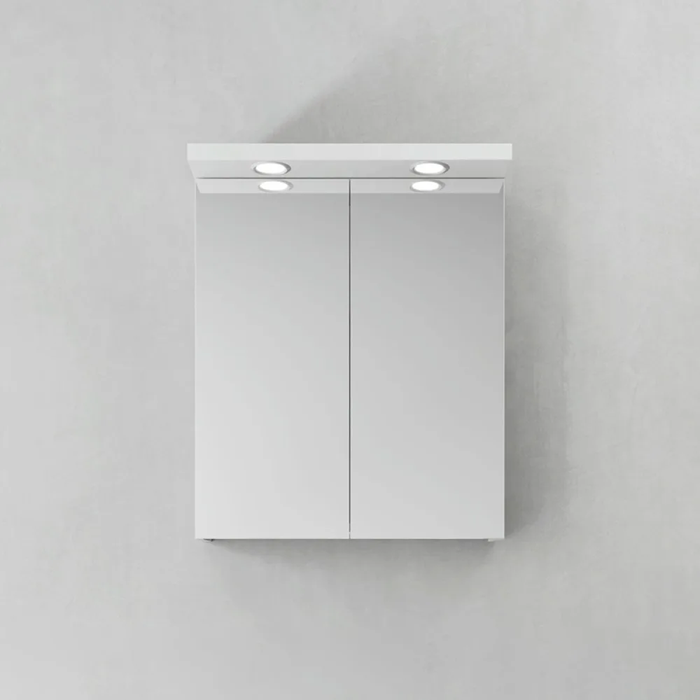 Spegelskåp Hafa Store LED-Spots