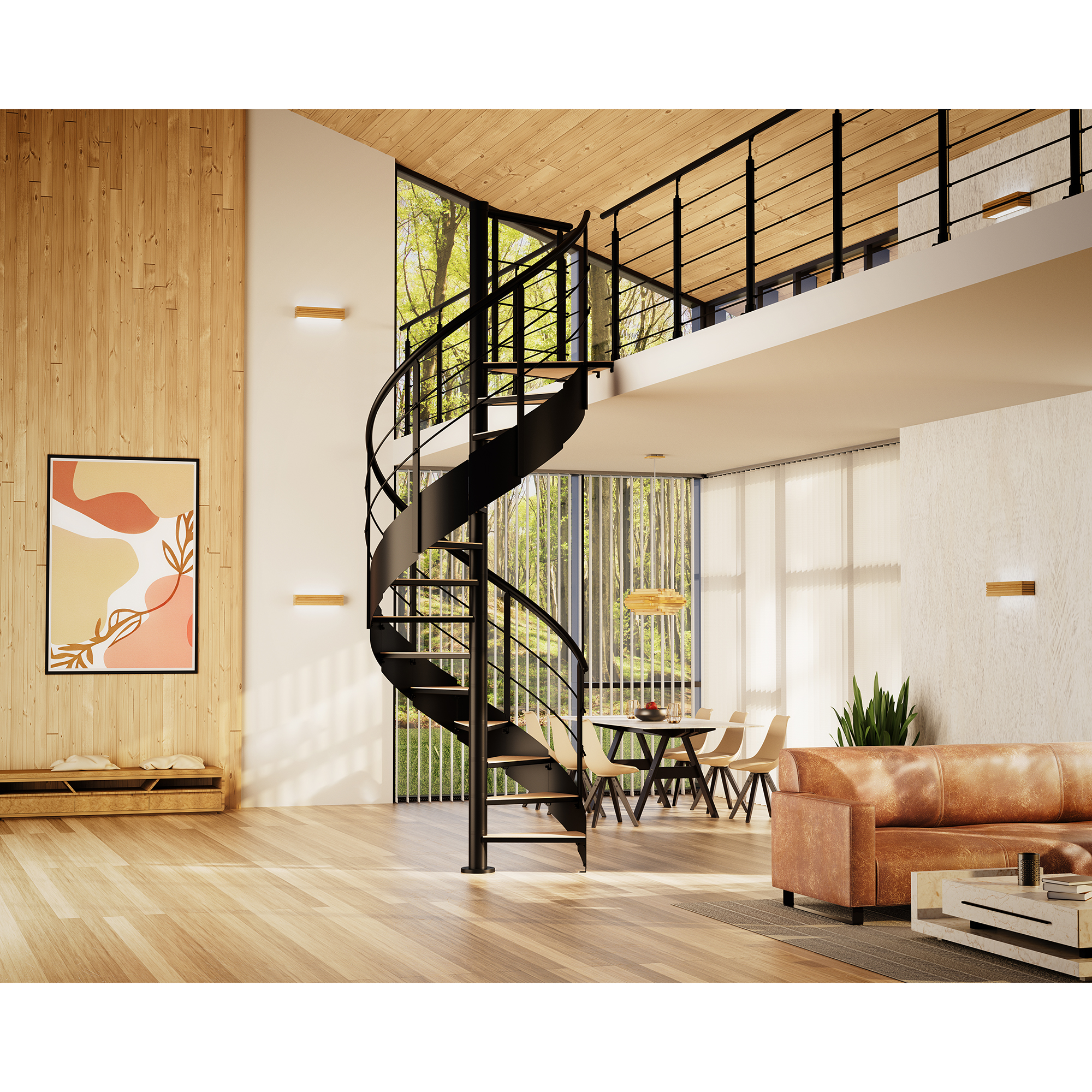 Spiraltrappa Dolle Cambridge Ø140 cm