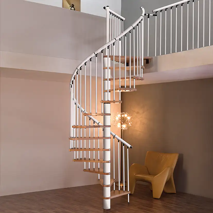 Spiraltrappa Byggera Euro Design Vit