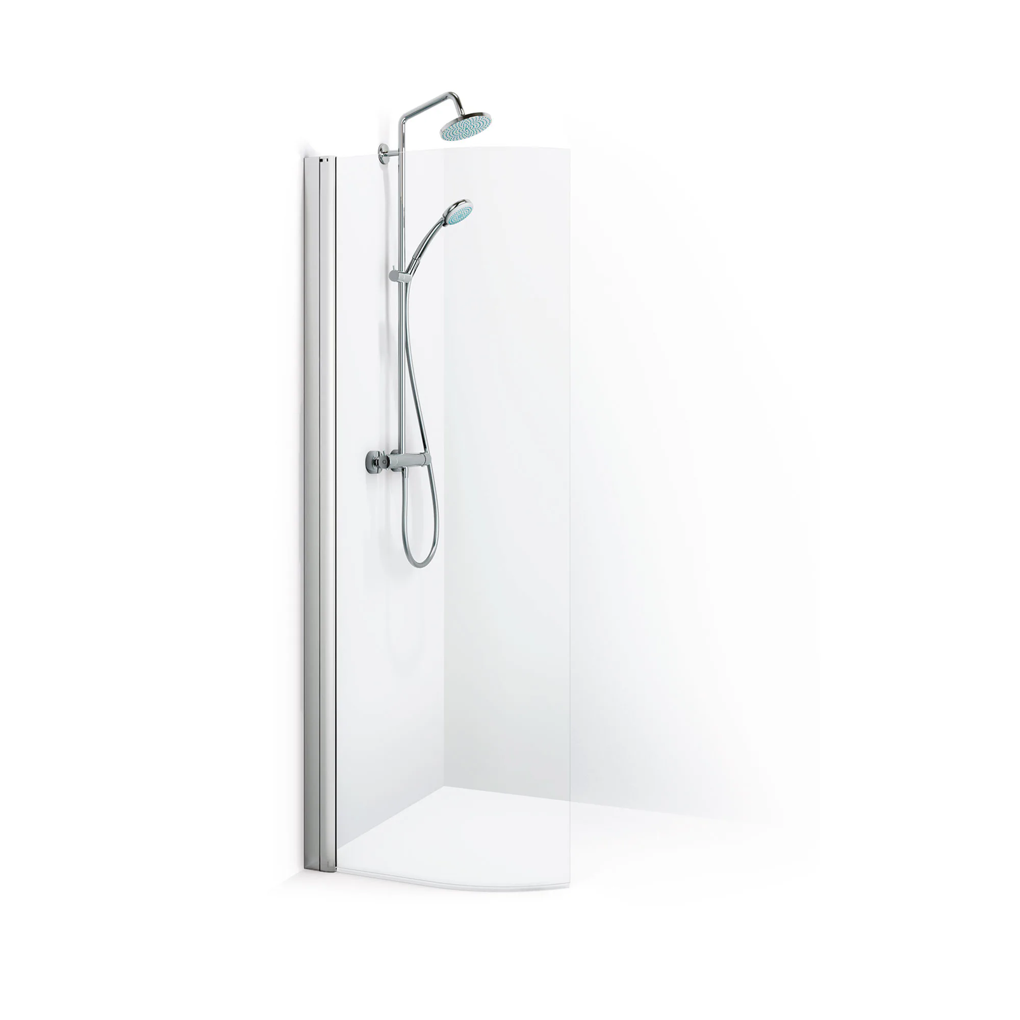 Duschdörr Macro Design Spirit Rund utan Handtagshål