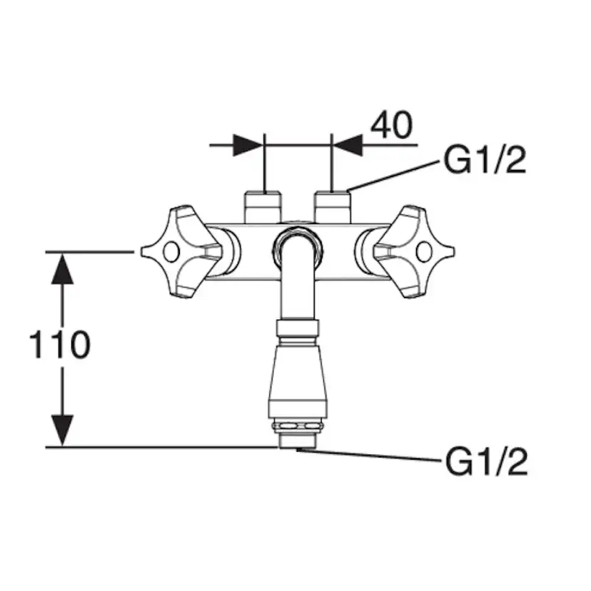 Spolblandare FM Mattsson Tvågrepps 40 cc