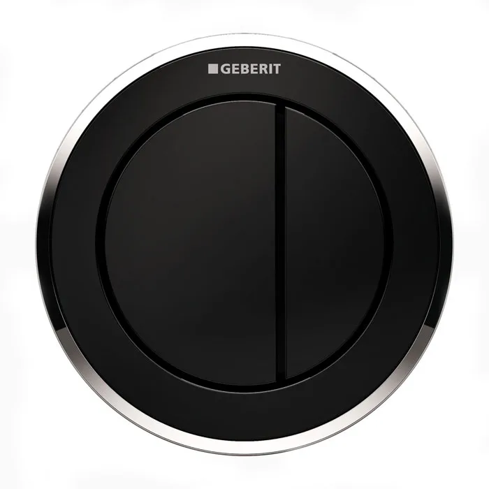 Svart/Blankförkromad