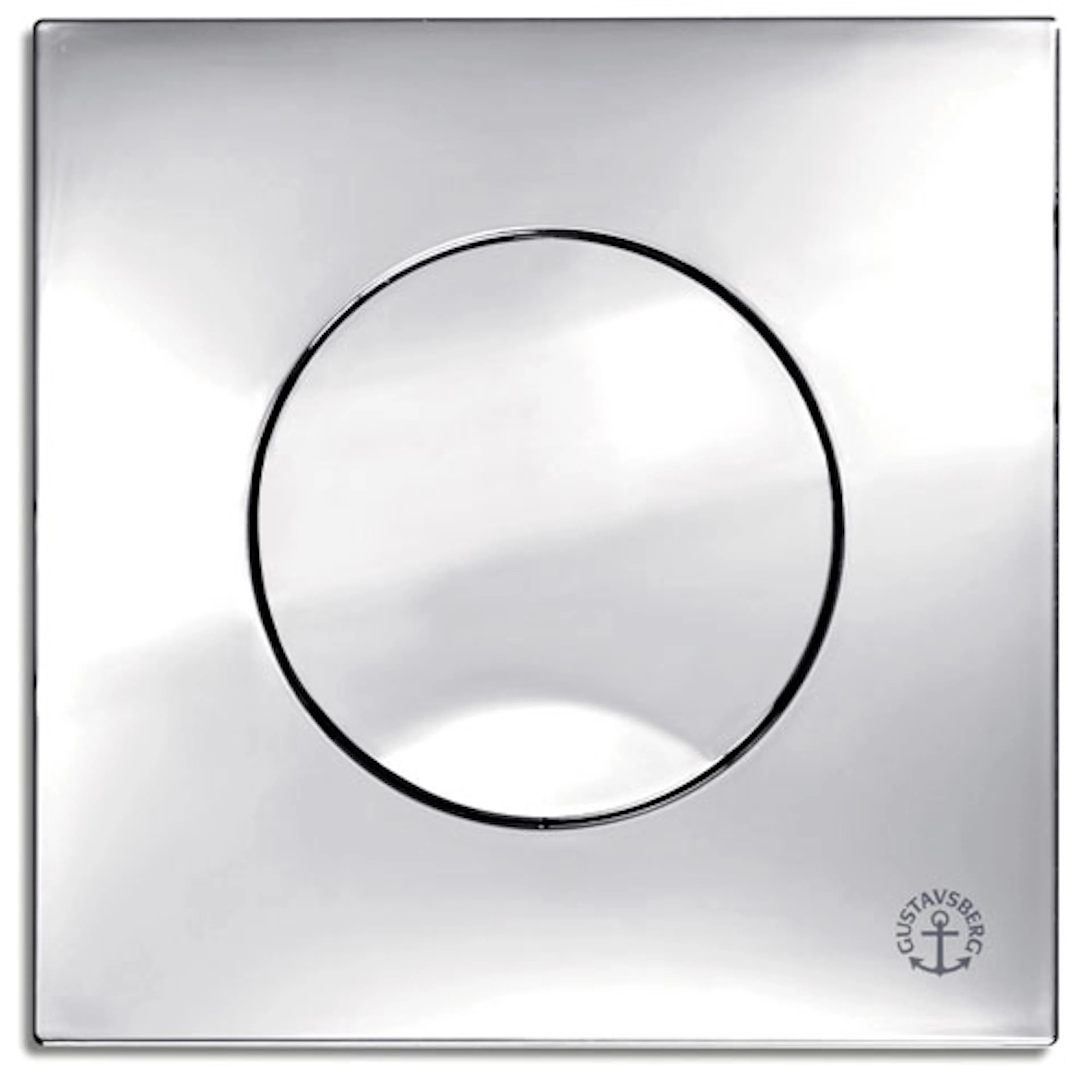 Spolknapp Gustavsberg Enkel