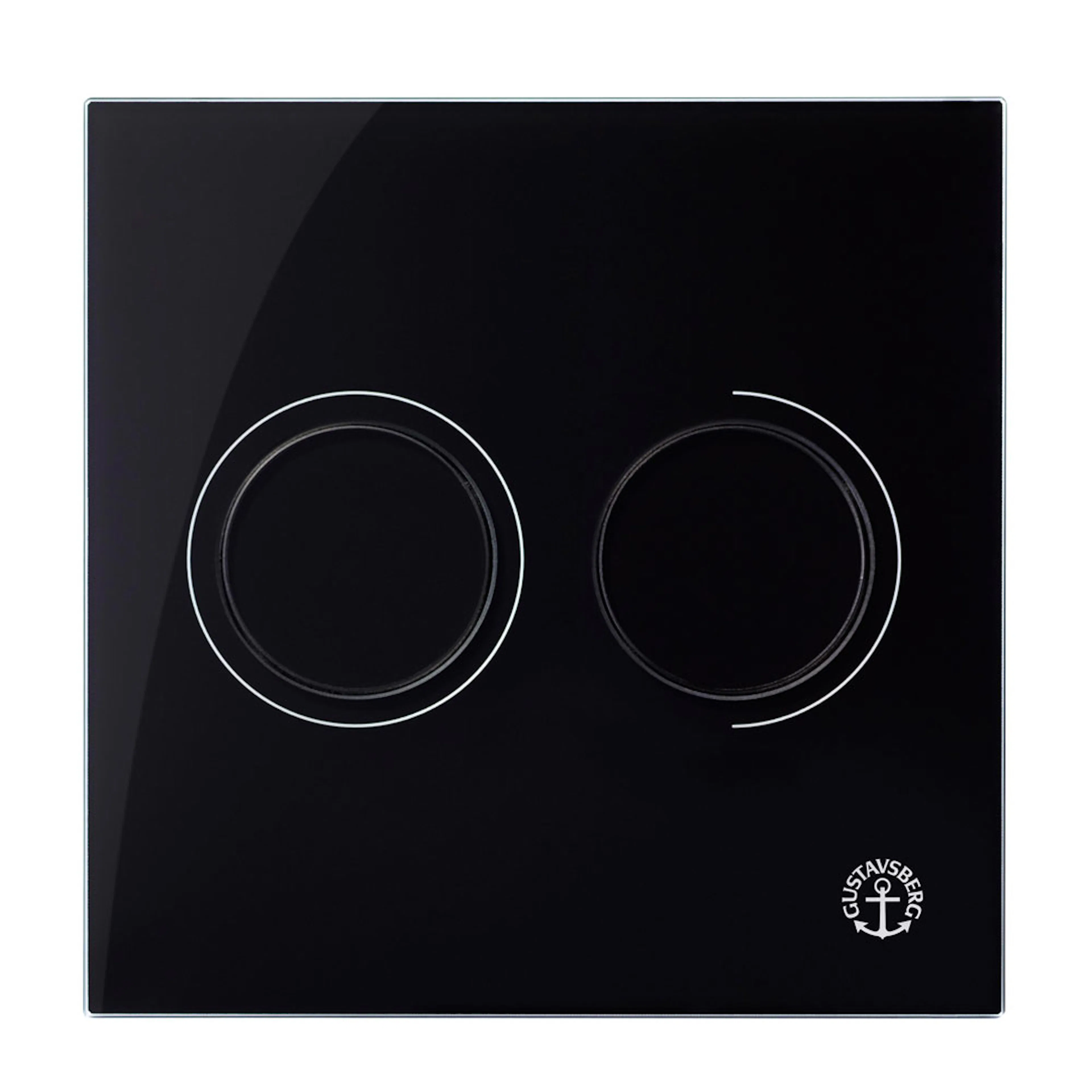 Spolknapp Gustavsberg till Triomont XS Duo Glas Pneumatisk