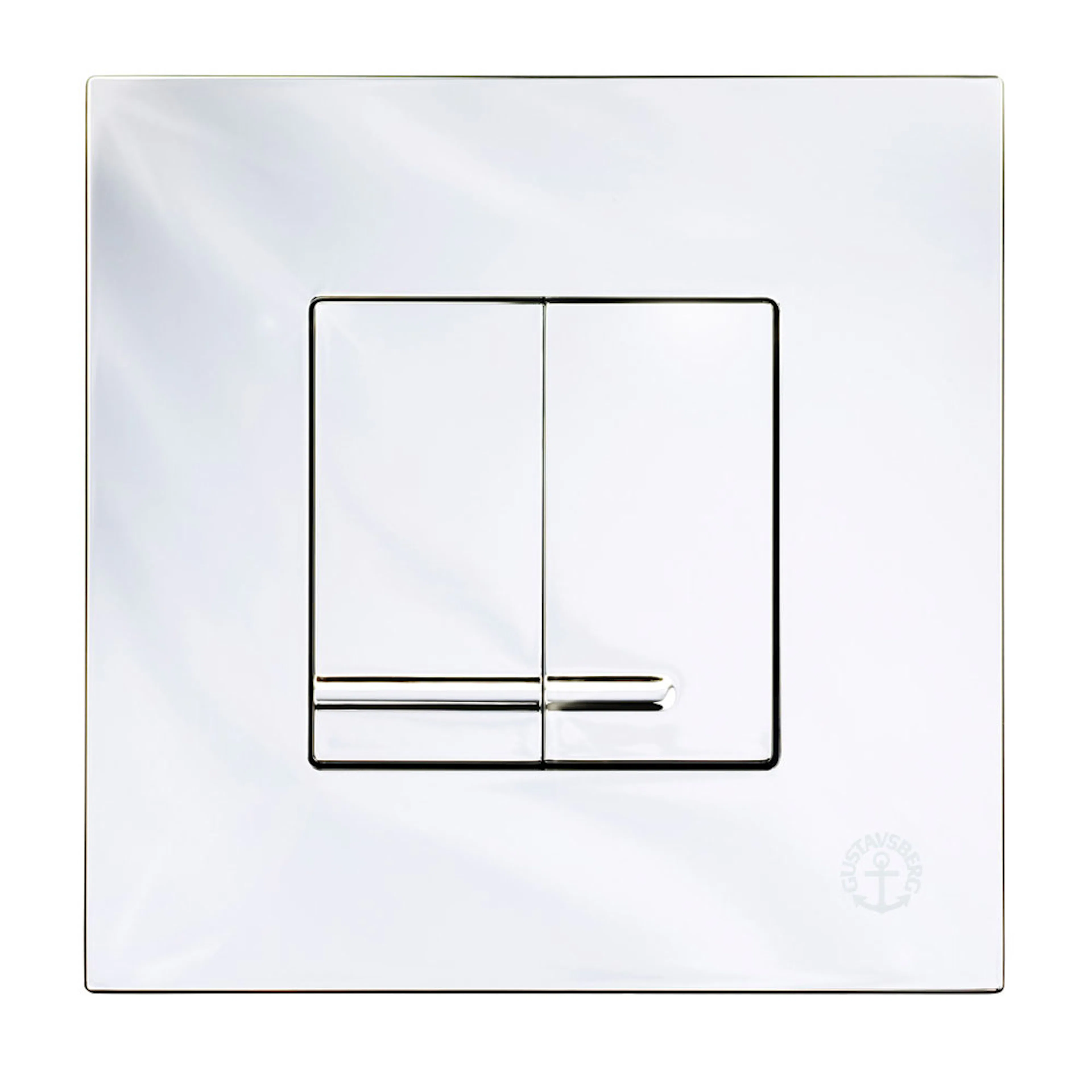 Spolknapp Gustavsberg till Triomont XS Duo Metall Mekanisk