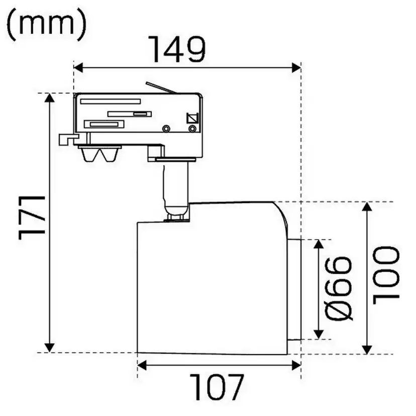 Spotlight Hide-a-lite Focus Track Maxi