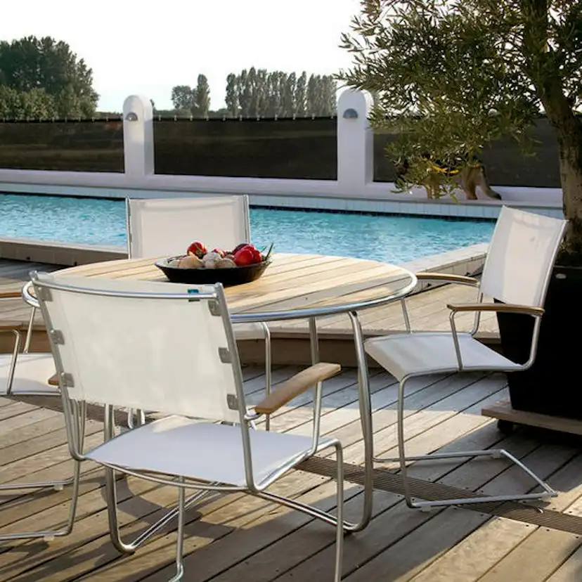 Utebord Hillerstorp Spring Ø120 cm