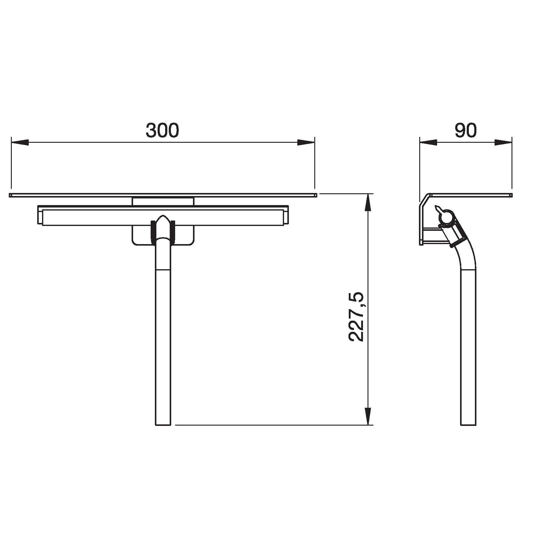 Blandarpaket Scandtap Steel Pleasure 2 med Handdukstork och Accessoarer