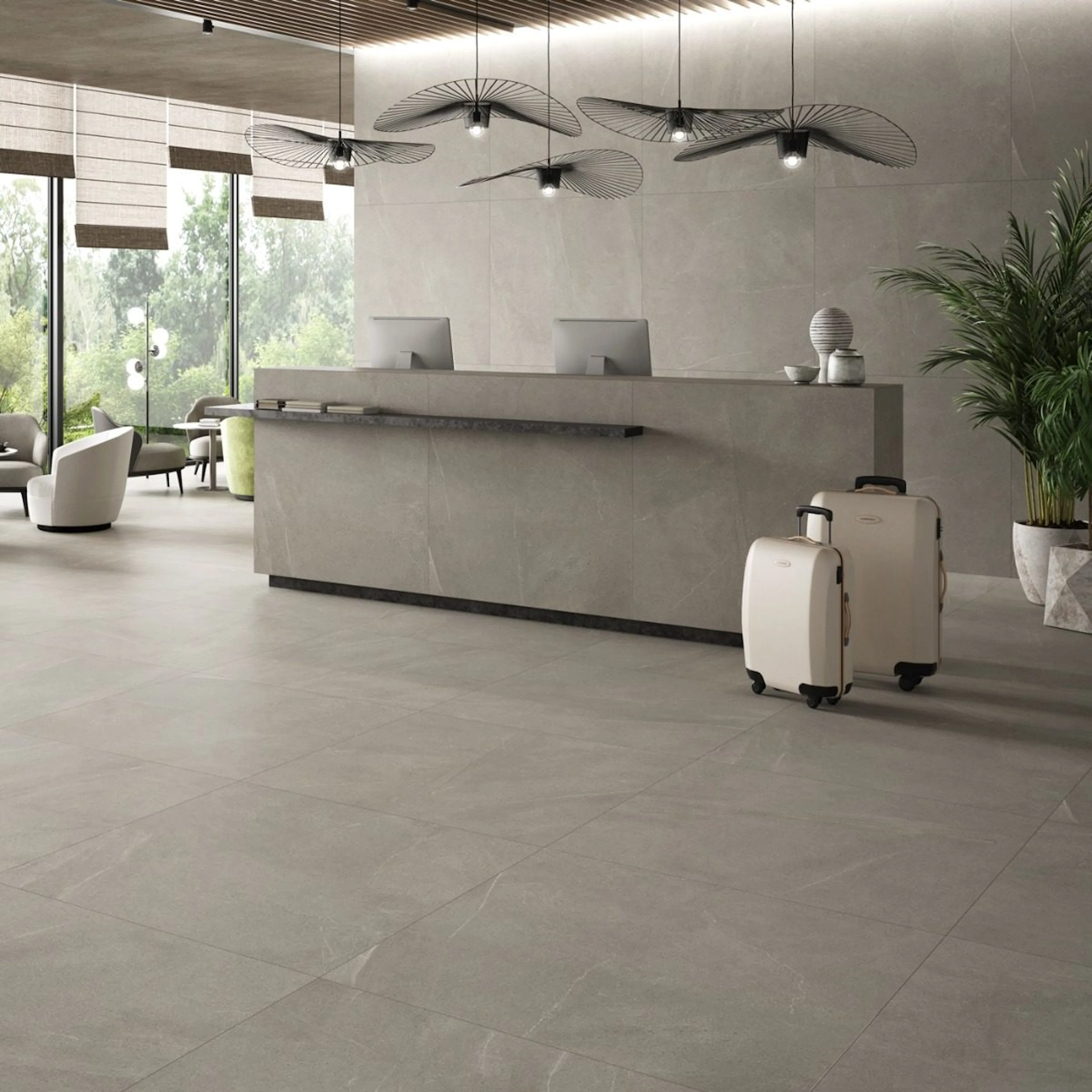 Klinker Bellevue Grey Marmor Matt 120x120 cm