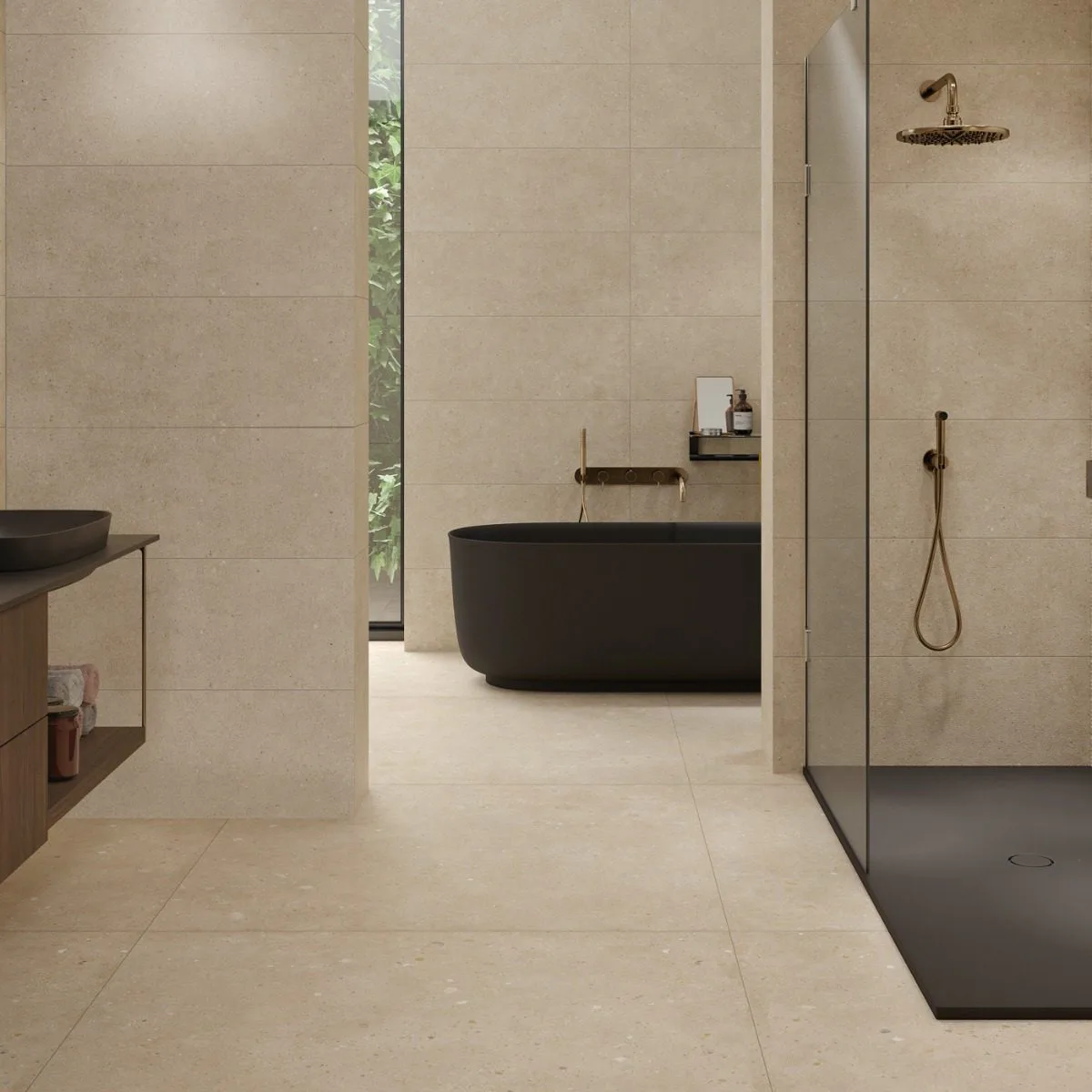 Klinker Glamstone Beige Matt 120x120 cm