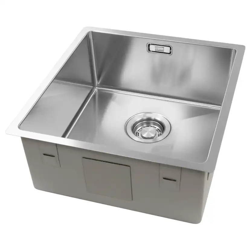 Diskho Strand Stainless STRAND ST38-ECS Rostfri Enkel med Vattenlås