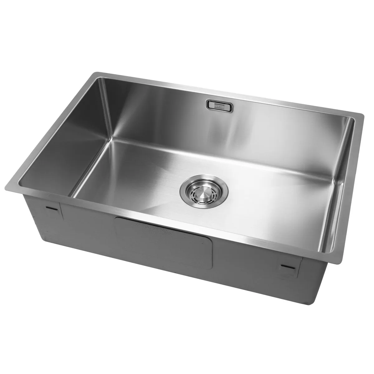 Diskho Strand Stainless STRAND ST62-ECS Rostfri Enkel med Vattenlås