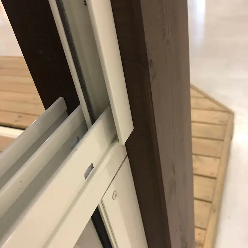 Skjutfönster med fast underdel Landskap Stadig Sommar 3-del