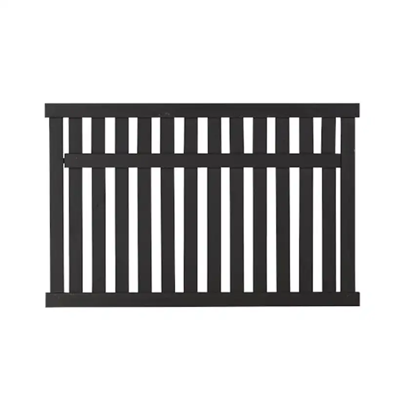 Staket PLUS Country 149x96 cm Svart