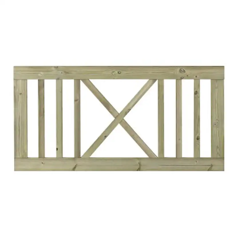 Staket PLUS Rom 150x75 cm Natur