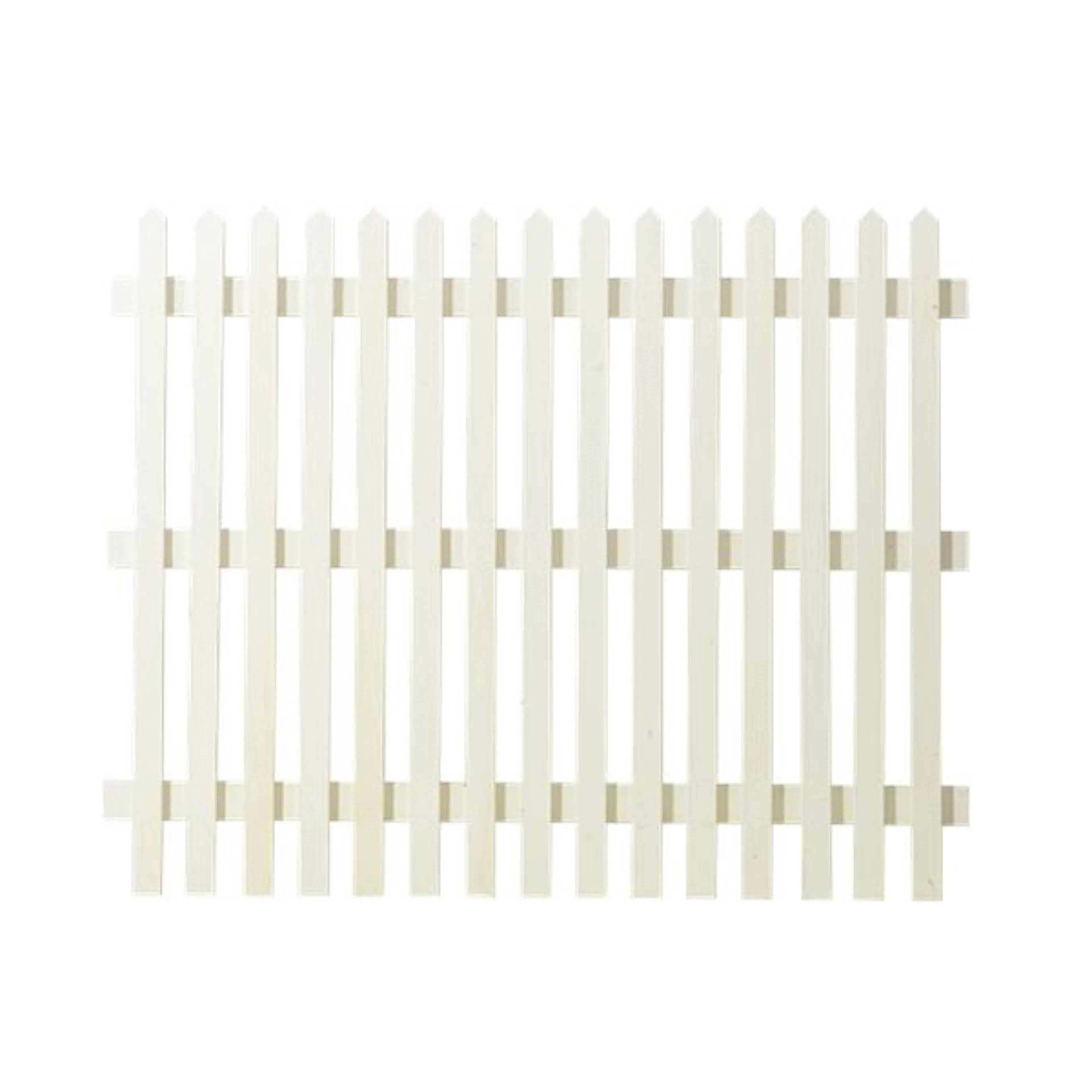 Staket PLUS Skagen Lyx 150x120 cm Vit