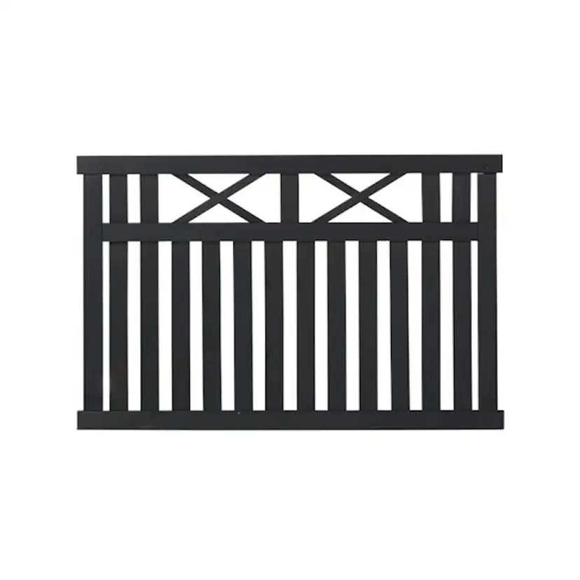 Staket PLUS Vinesse 150x96 cm Svart