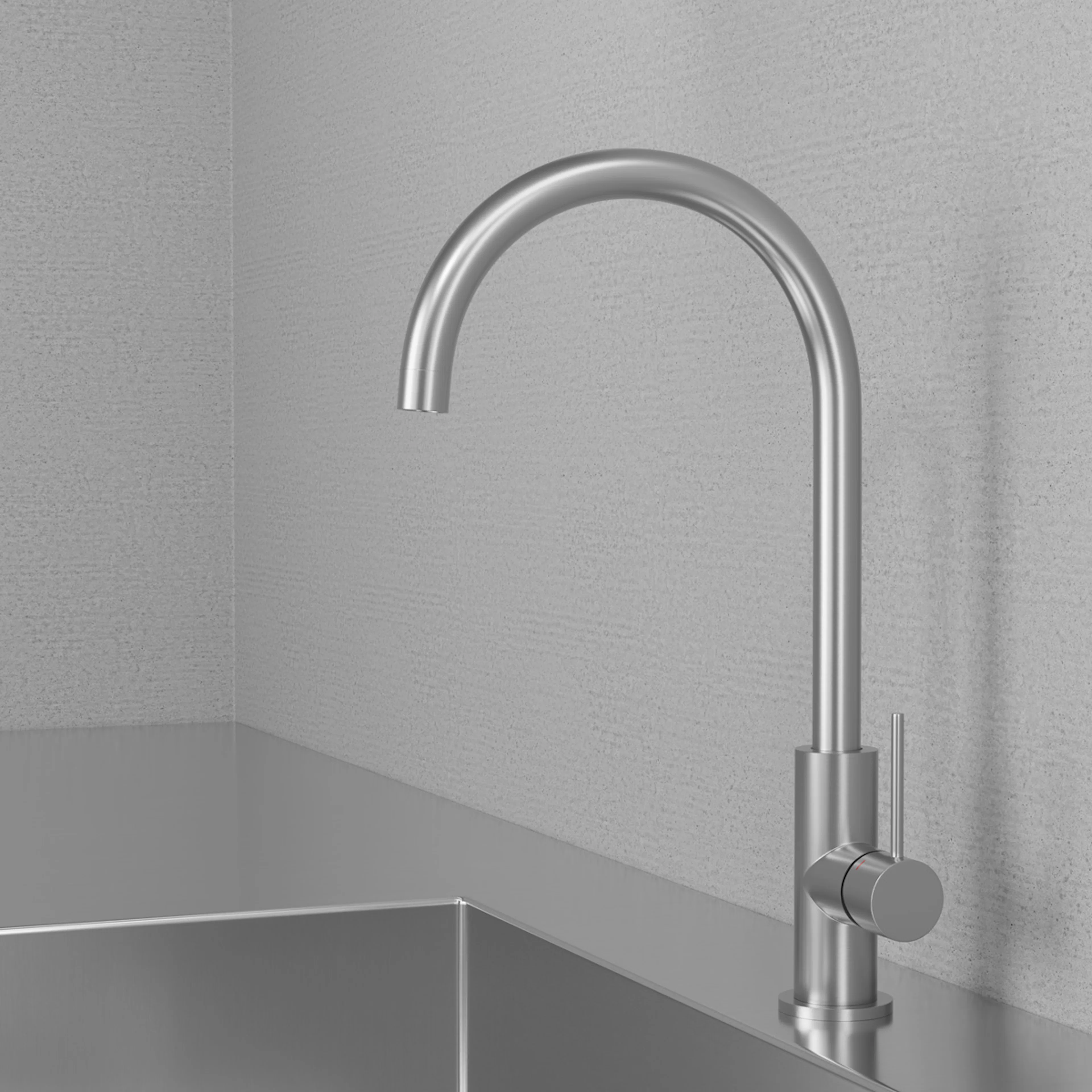 Köksblandare Scandtap Steel Equip Rostfritt Stål