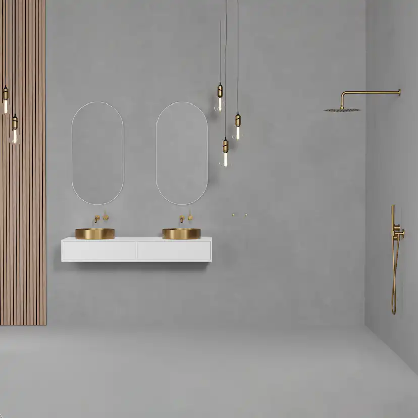 Tvättställsblandare Scandtap Steel Harmonized 1 för Inbyggnad