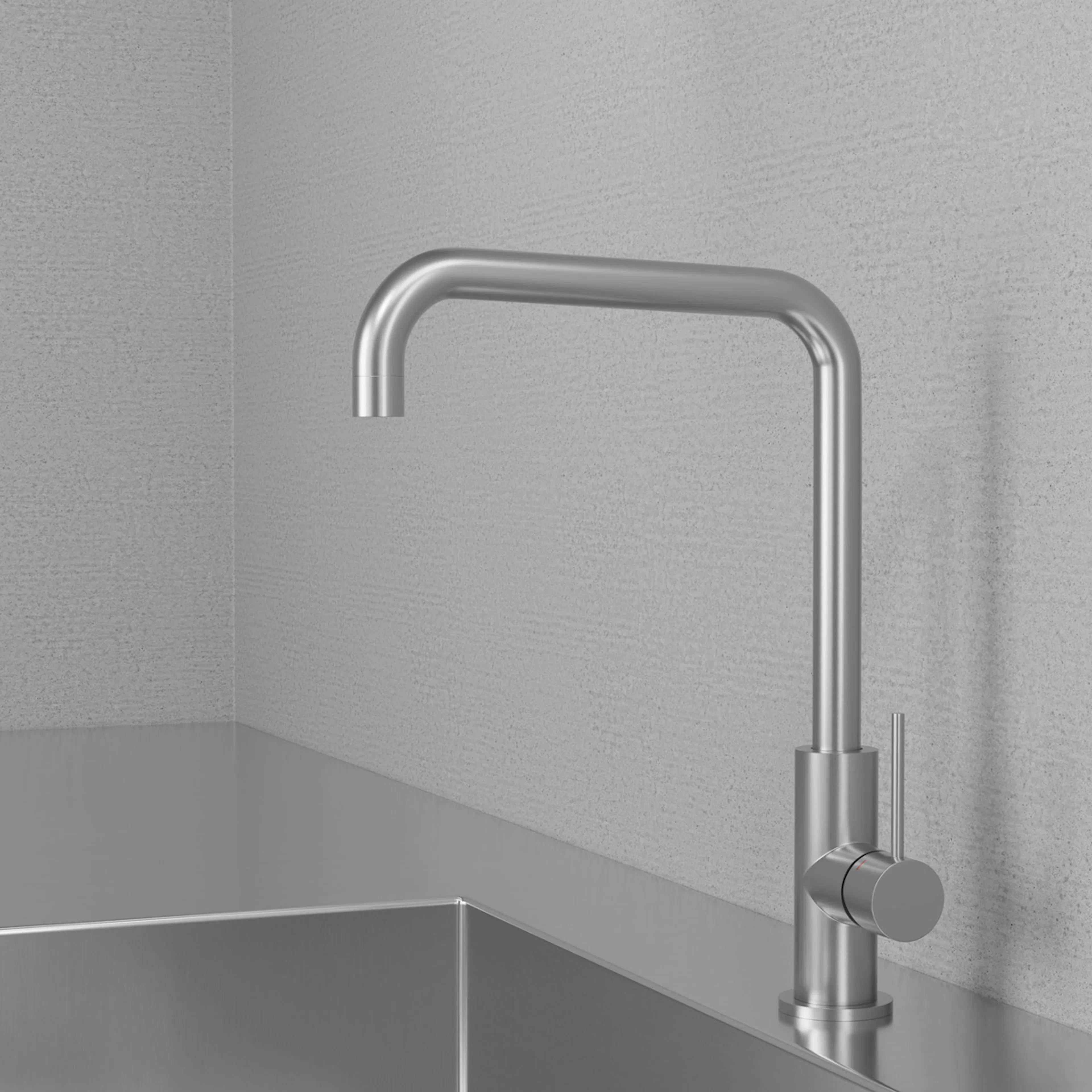 Köksblandare Scandtap Steel Mood Rostfritt Stål