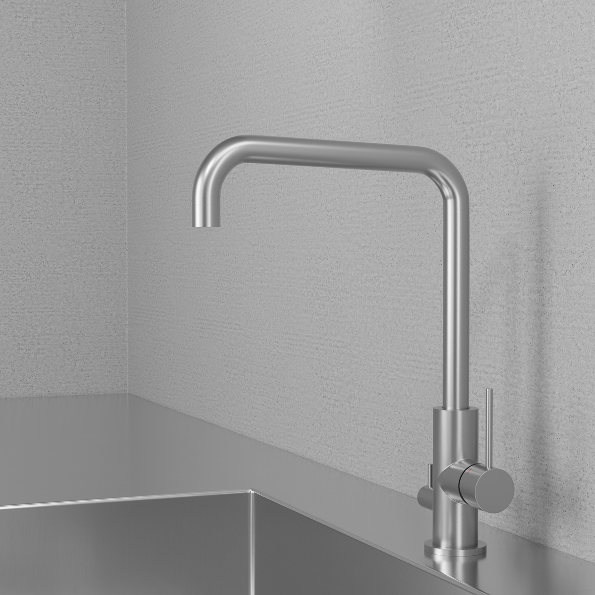 Köksblandare Scandtap Steel Mood Rostfritt Stål