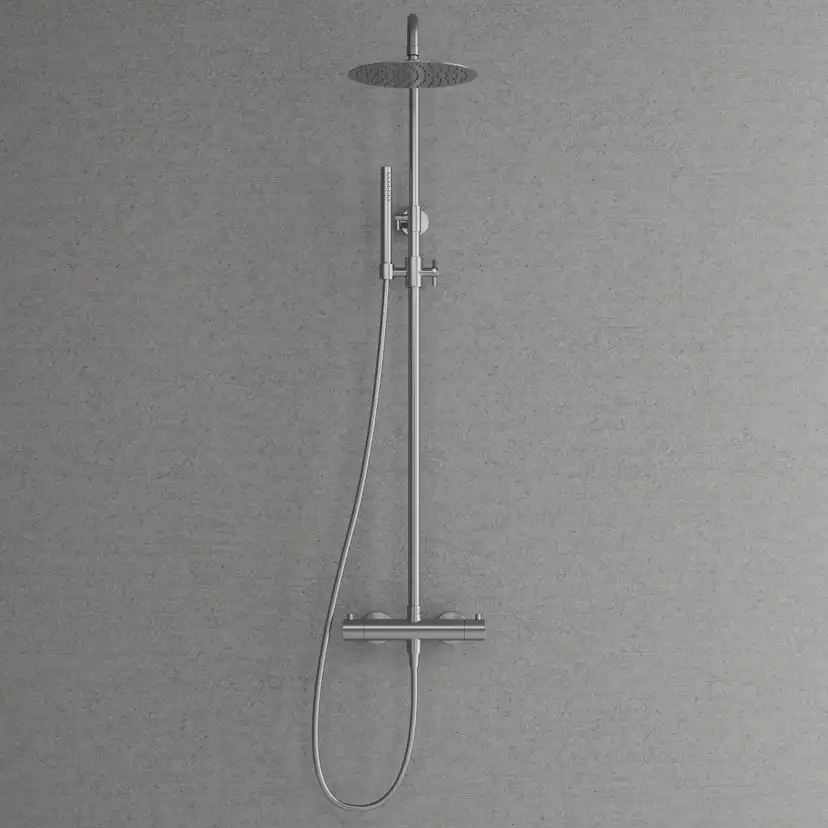 Takduschset Scandtap Steel Pleasure 2