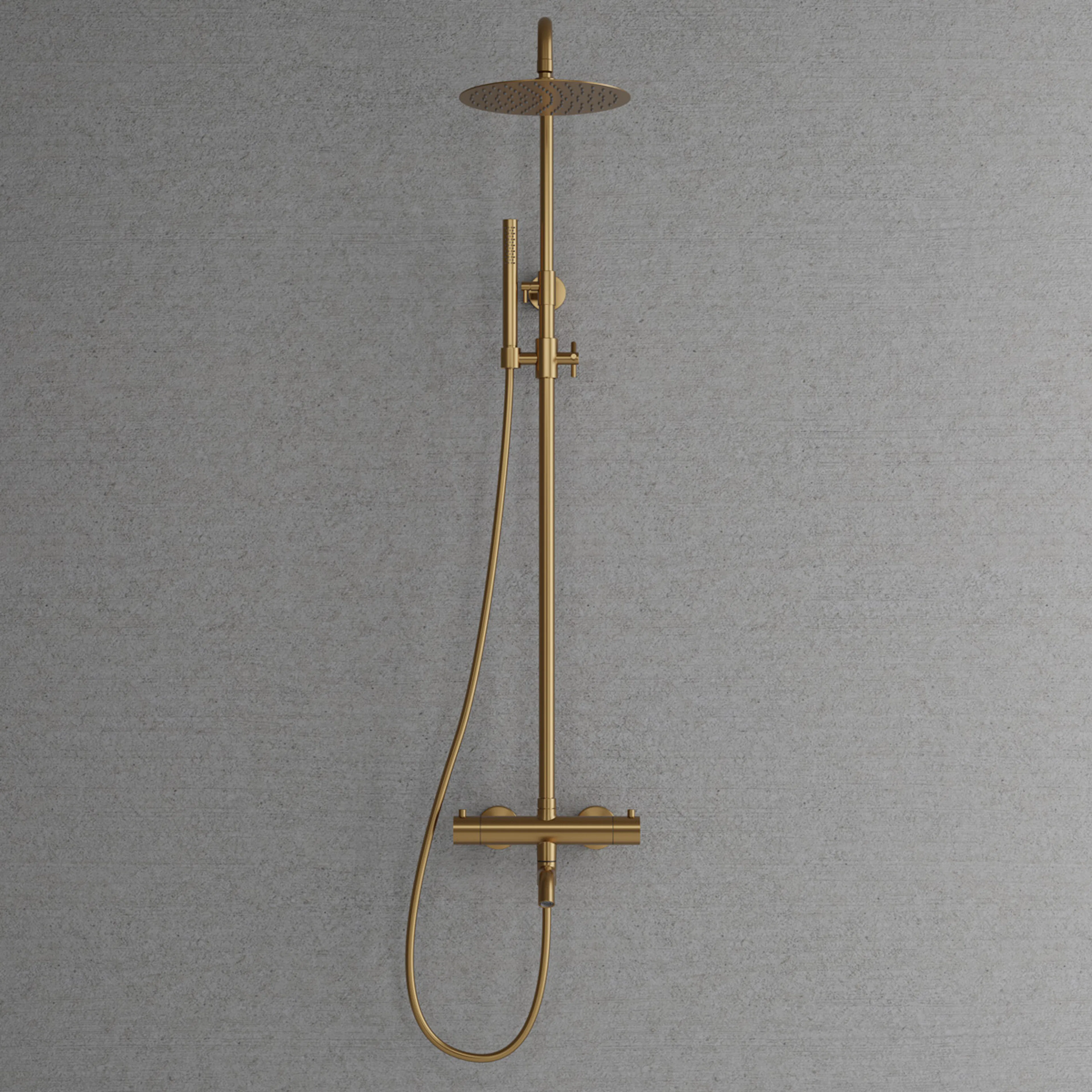 Takduschset Scandtap Steel Pleasure 3