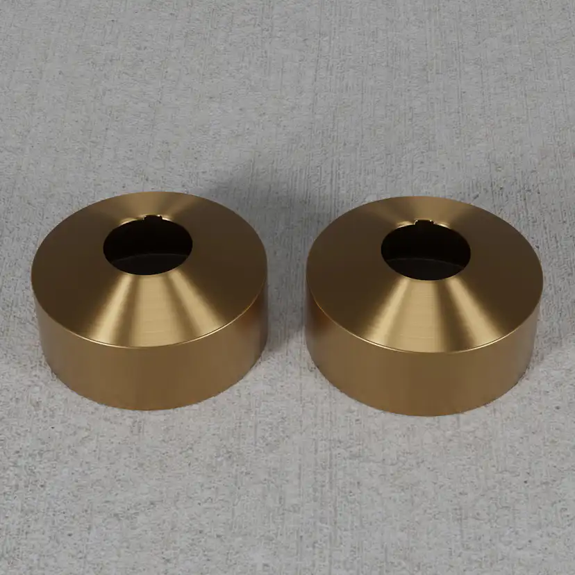 Täckbricka Scandtap Steel Pleasure Cover 33 mm á 2 st