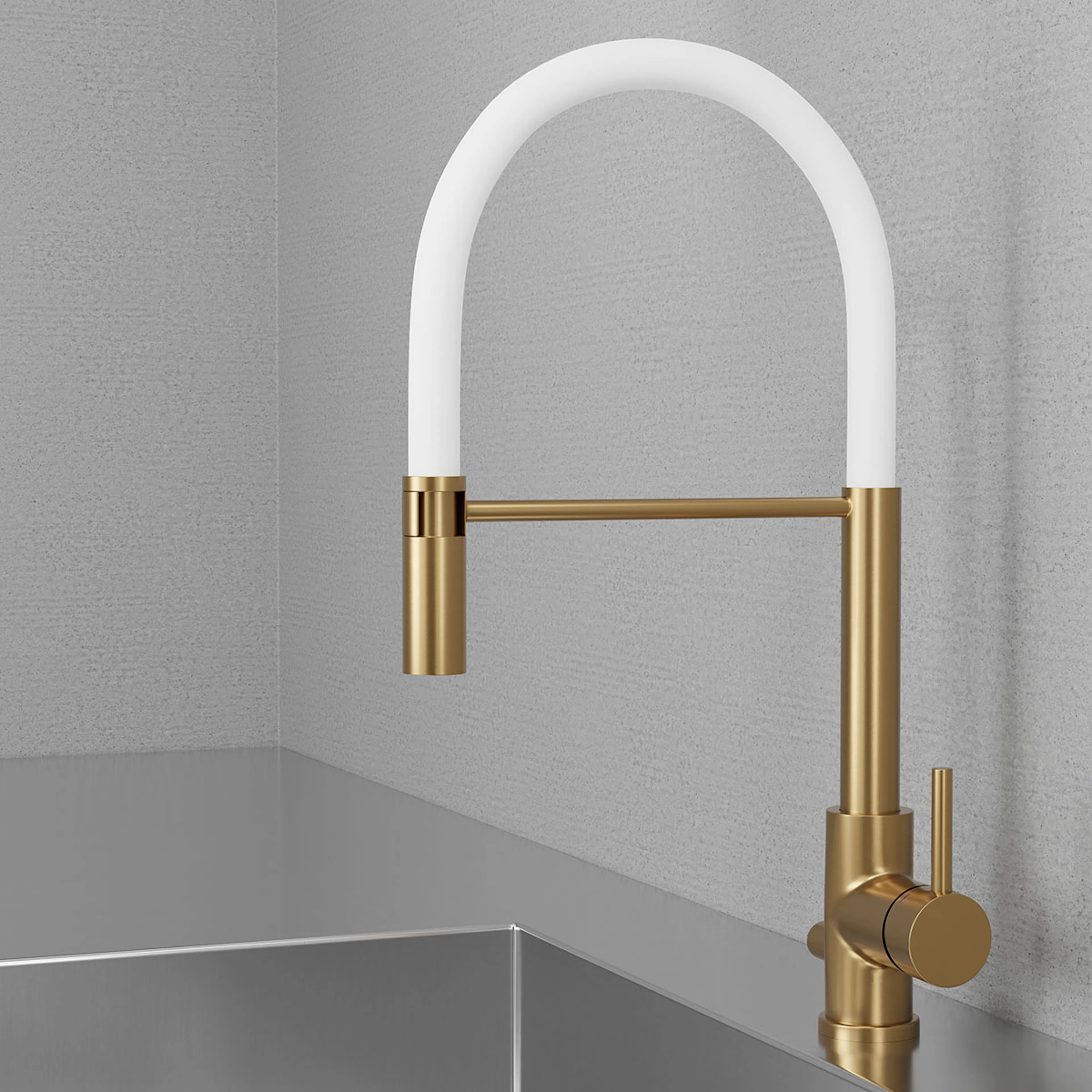 Köksblandare Scandtap Steel Pro Rostfritt Stål