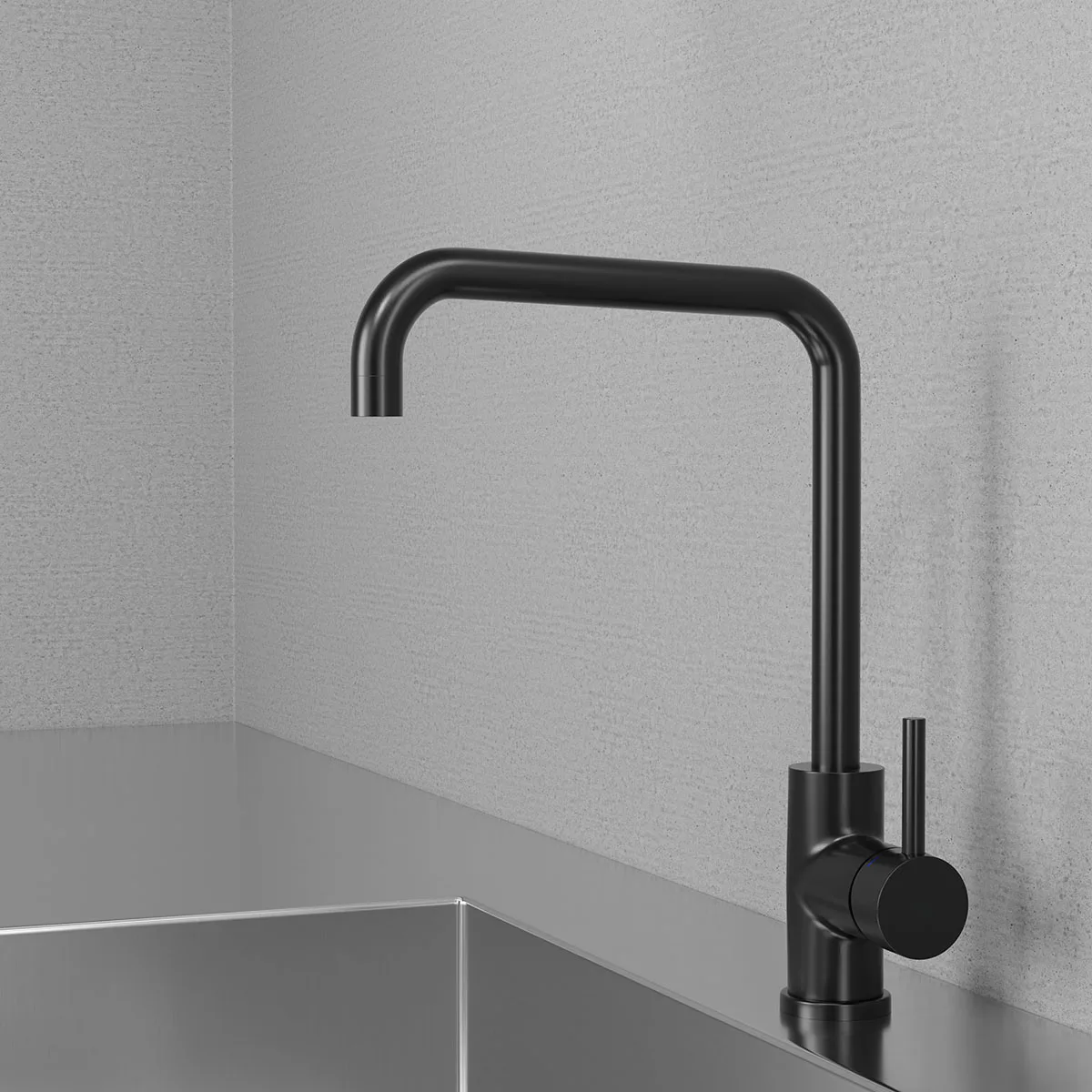 Köksblandare Scandtap Steel Square Rostfritt Stål