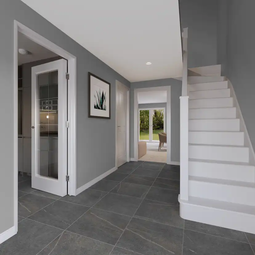 Klinker Tenfors Bellevue Graphite Marmor Matt 60x60 cm