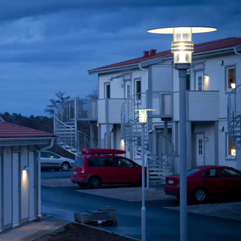 Stolparmatur Norlys Visby