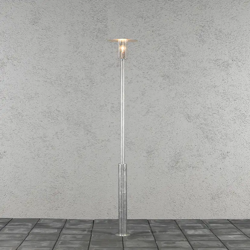 Stolplykta Gnosjö Konstsmide Mode Galvaniserad med Stolpe