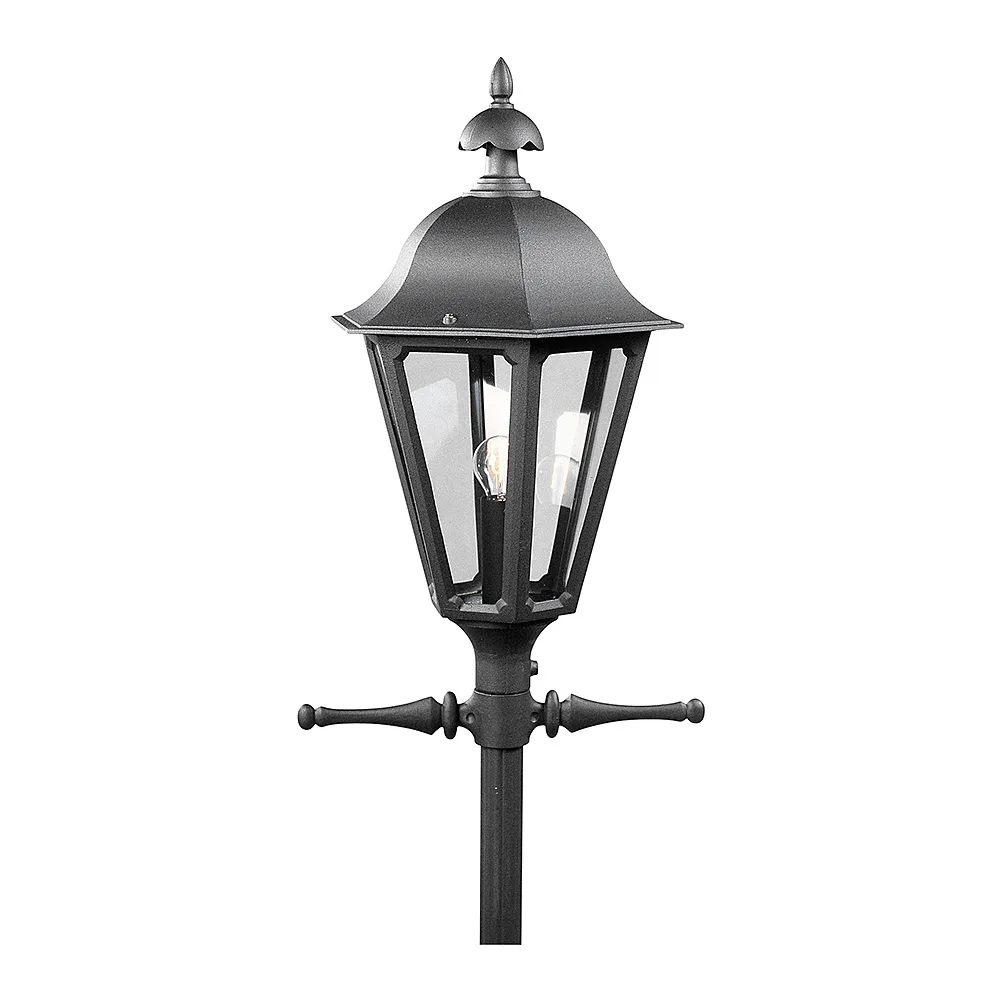 Stolplykta Gnosjö Konstsmide Pallas E27 utan Stolpe