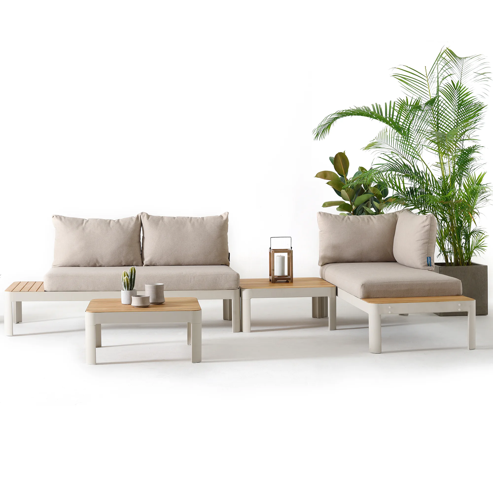 Loungegrupp LifestyleGarden Portals 4-sits med 2 bord