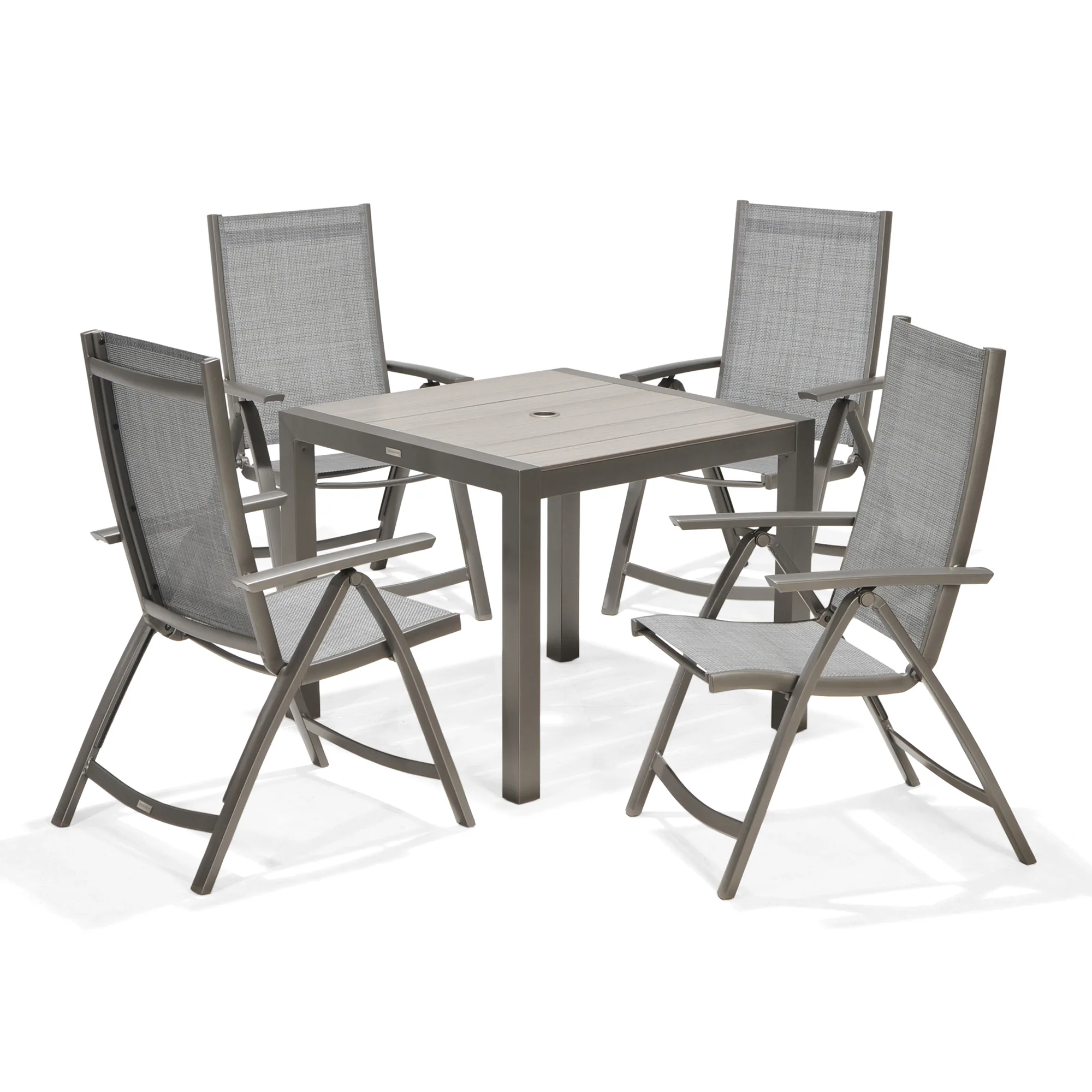 Matgrupp LifestyleGarden Solana med 4 Positionsstolar